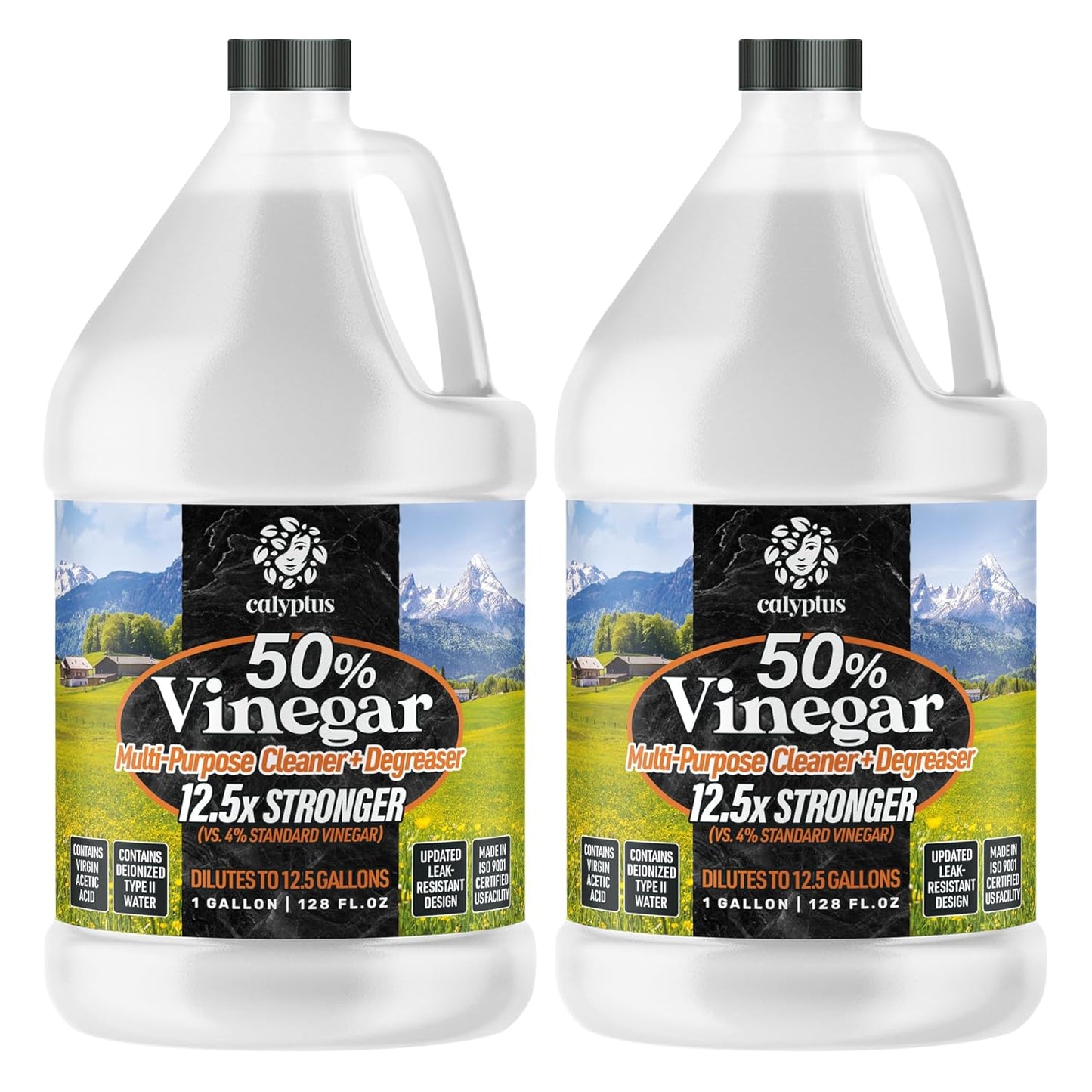 Calyptus 50% Pure Concentrated Vinegar for Maximum Cleaning Power