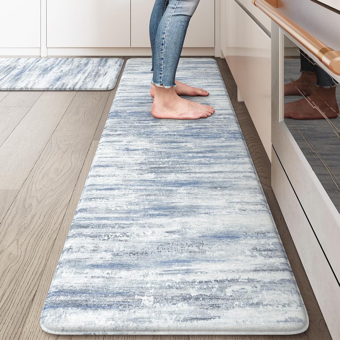 KIMODE Kitchen Mats for Floor - Anti Fatigue Cushioned Comfort