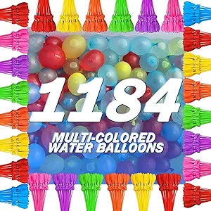 Water Balloons with 1184 Easy Quick Start for Summer Fun