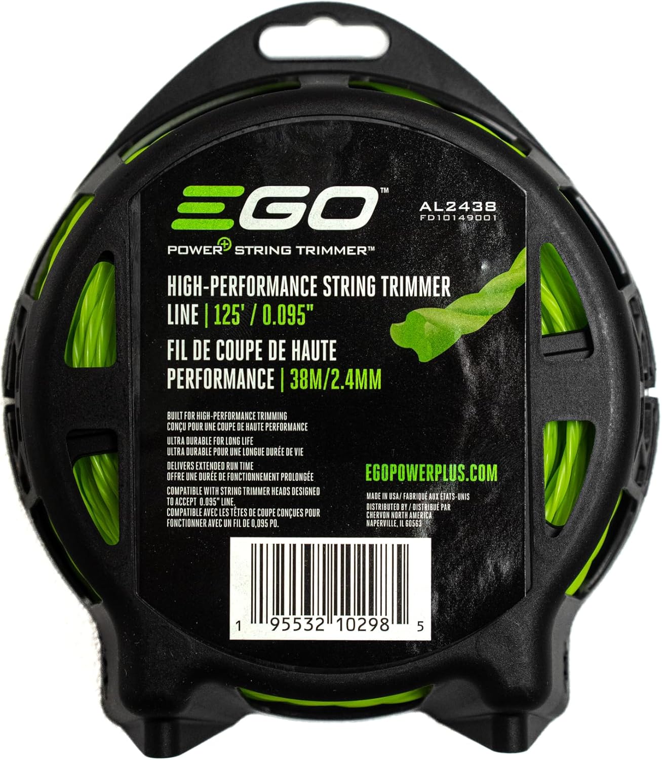 High-Performance Trimmer Line for EGO Power+ Trimmers