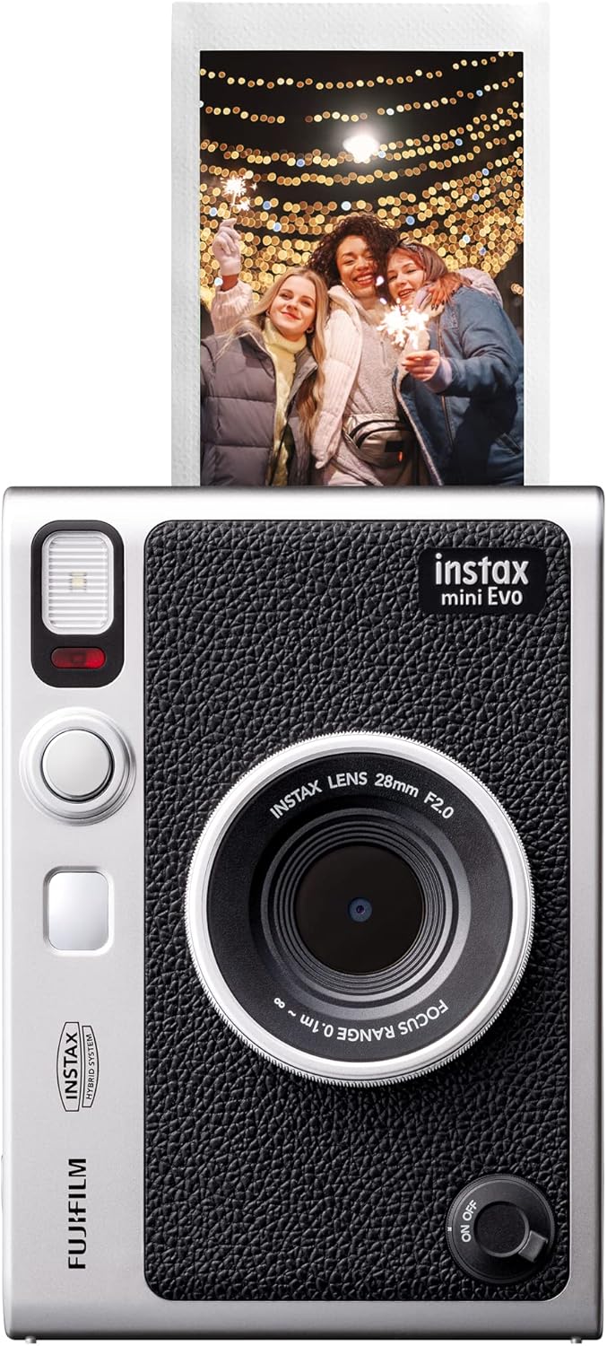 Fujifilm Instax Mini EVO Instant Camera - Ultimate Portability