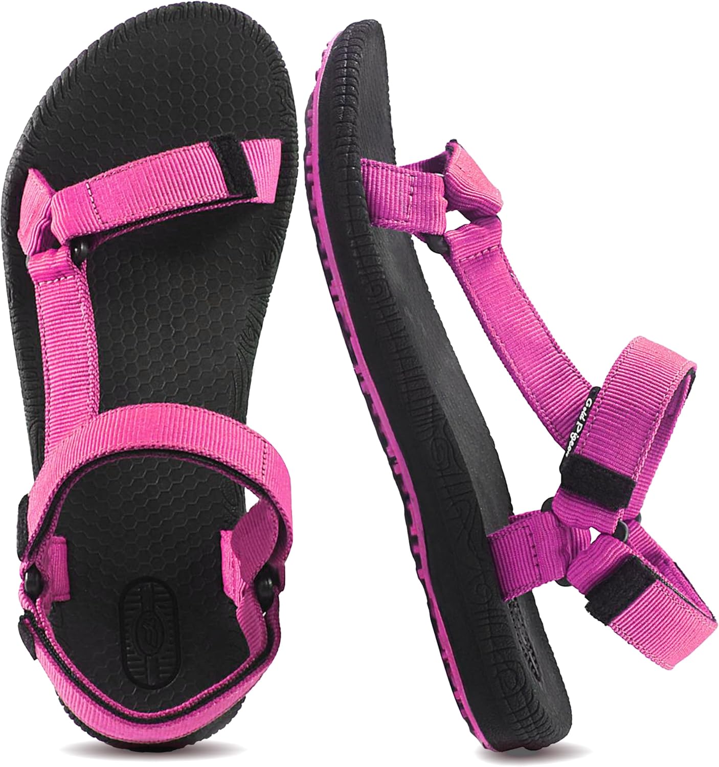 Ultra-Cushion Yoga Sandals w/ Heel Support