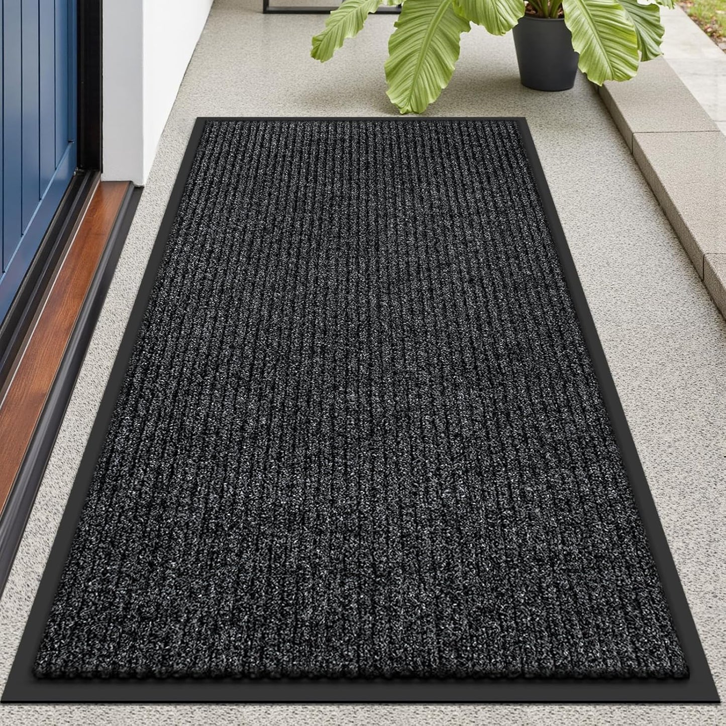 Vicwe Heavy Duty Indoor Outdoor Door Mat, Non-Slip & Washable