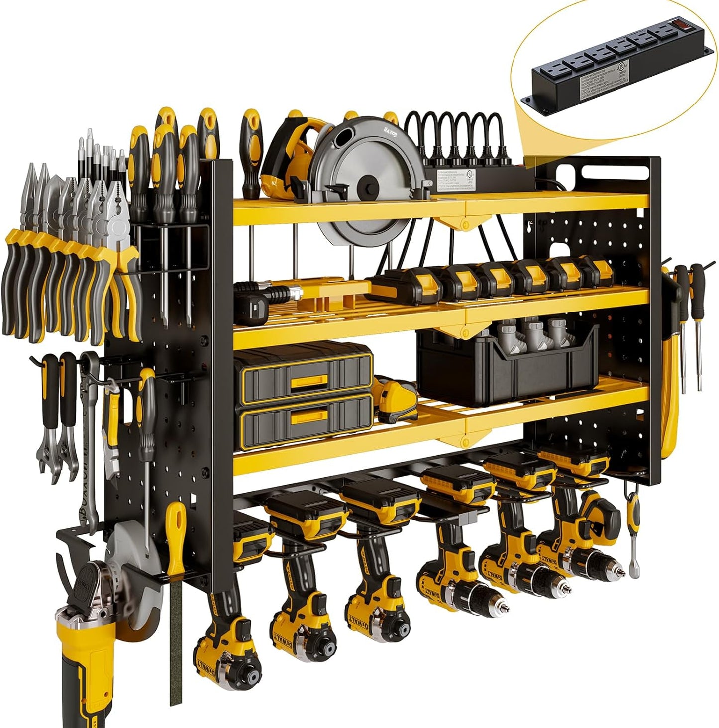 Ultimate Power Tool Organizer - Maximize Space!
