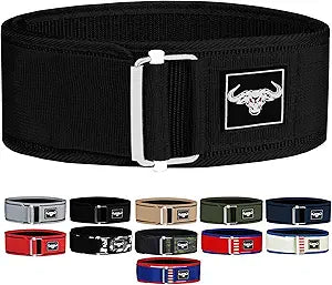 IBRO Quick Locking Premium Weight Lifting Belt for Powerlifting