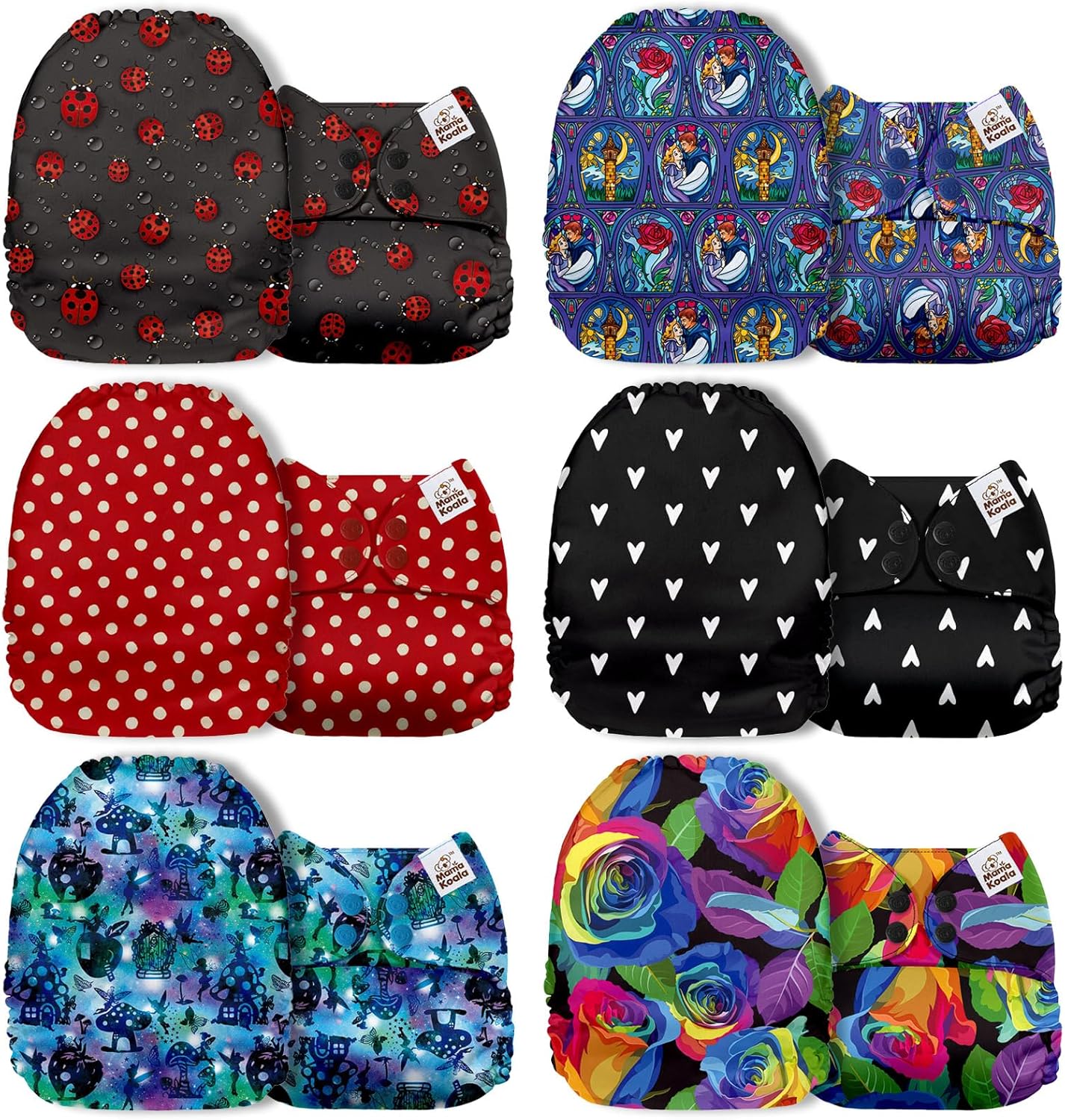 Mama Koala 1.0 Pocket Diapers - Reusable & Versatile!