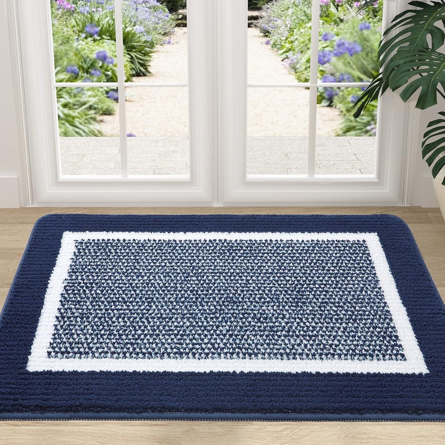 Colorxy Indoor Door Mat: Non-Slip Absorbent Dirt Resist Mat