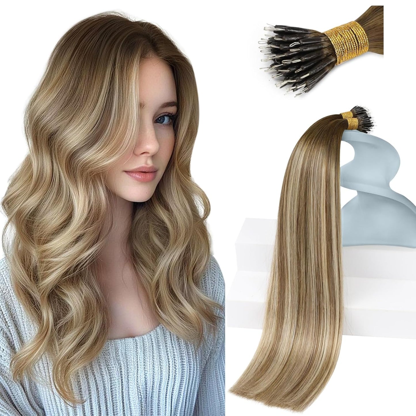 Nano Hair Extensions for Effortless Style and Fullness