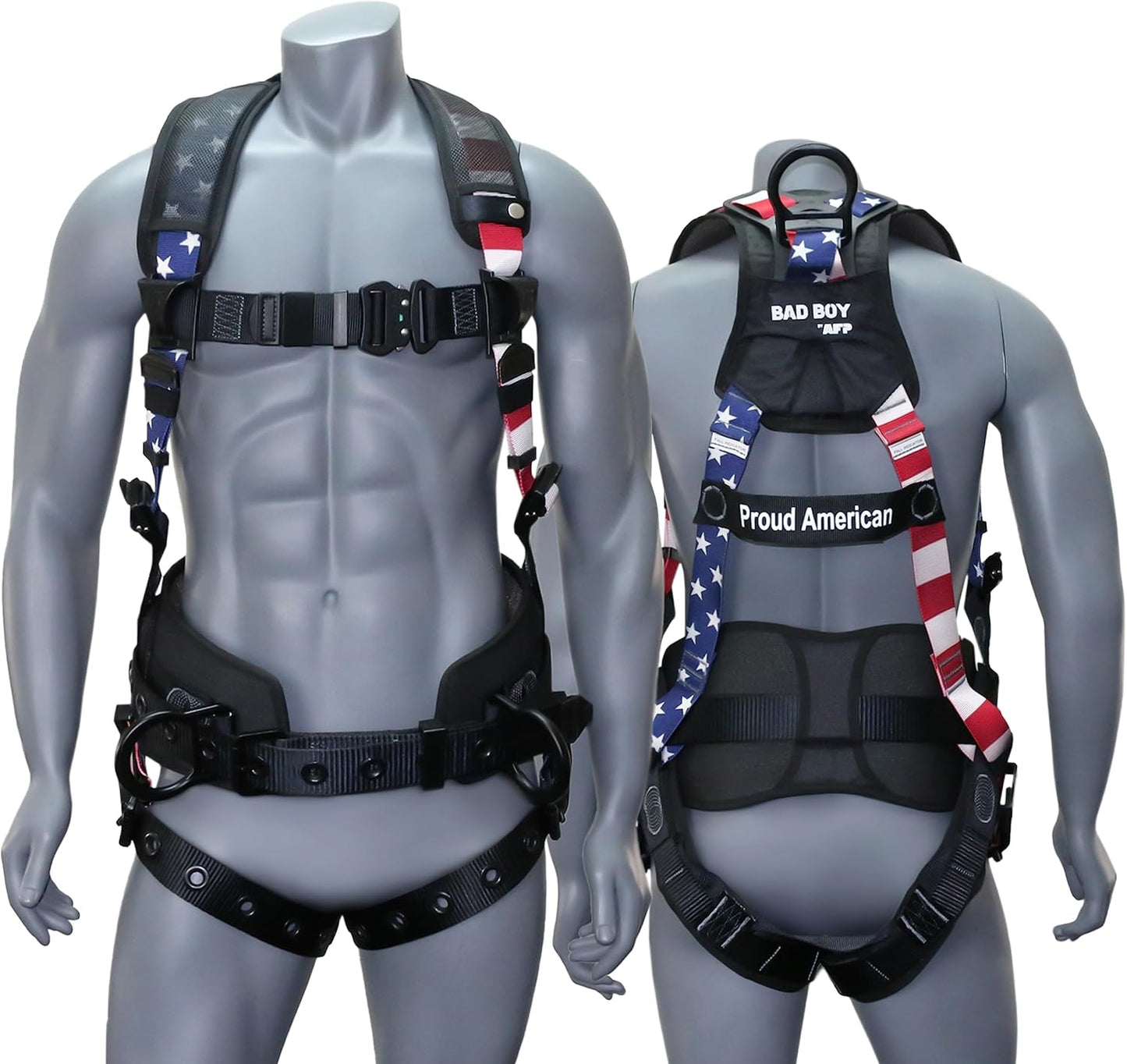AFP Fall Protection Full-Body Premium Safety Harness for Comfort