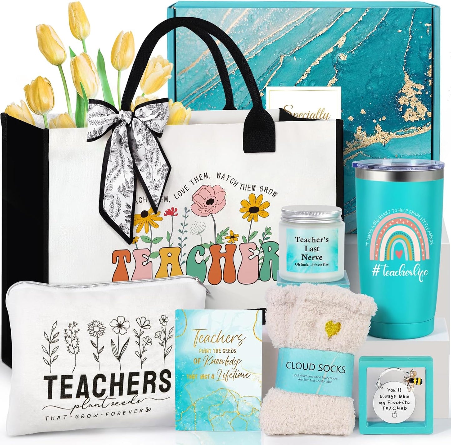 Unique Teacher Appreciation Gifts for Women - Thoughtful Tote Bags
