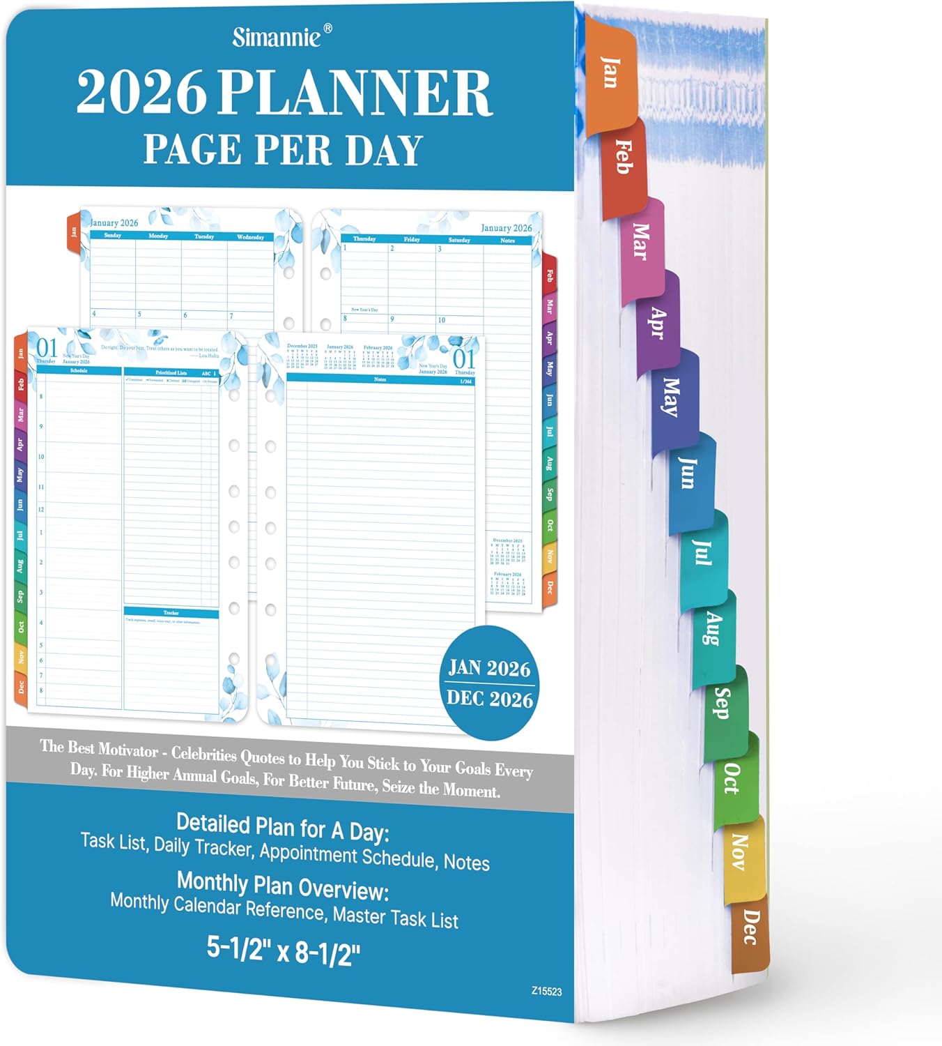 2026 Planner Refills for Daily & Monthly Planning Needs