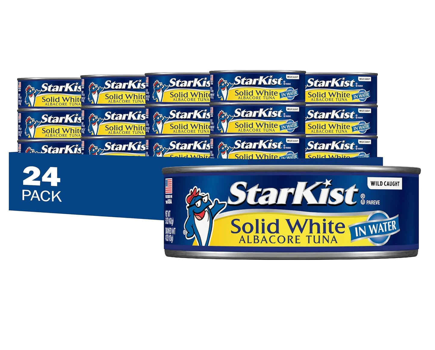 StarKist Solid White Albacore Tuna in Water - 24 Cans Total
