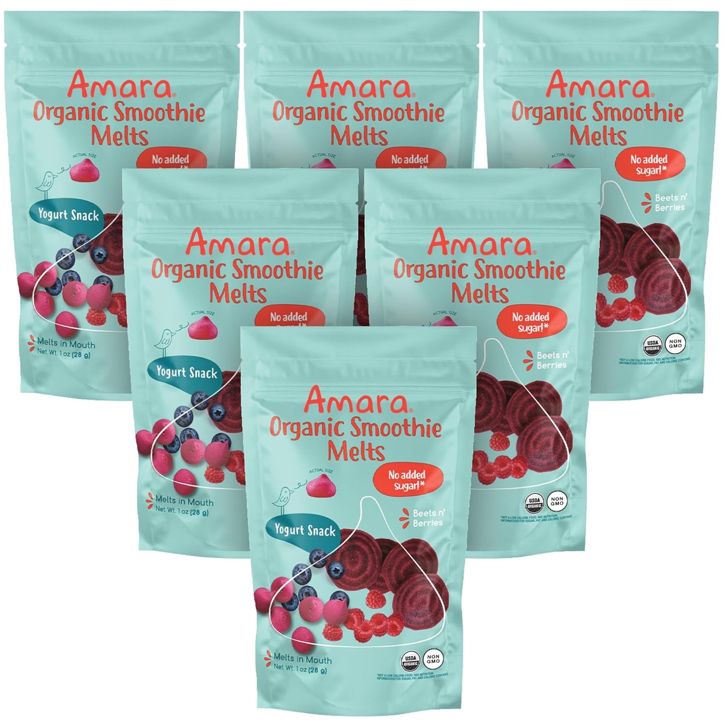 Organic Beets n' Berries Toddler Snacks