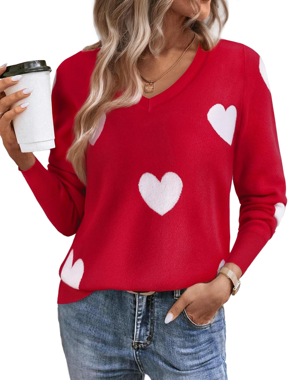 Women's Fall Sweaters 2025 Casual Long Sleeve Pullover Tops