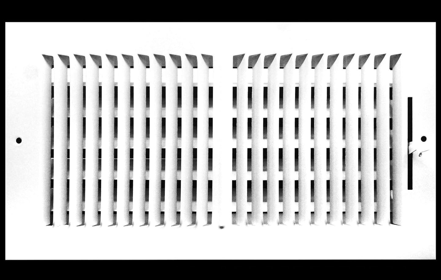 HVAC Premium 16w X 6h 2-Way Steel Supply Diffuser for Airflow