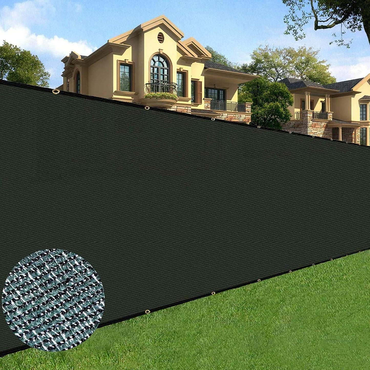Sunnyglade 4 ft x 50 ft Privacy Screen for Garden and Yard