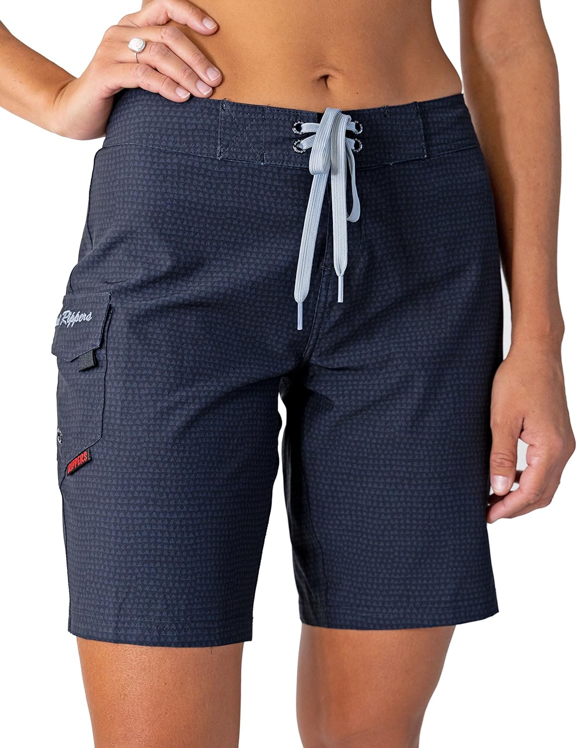 Maui Rippers Womens 9in 4-Way Stretch Swim Shorts for Comfort