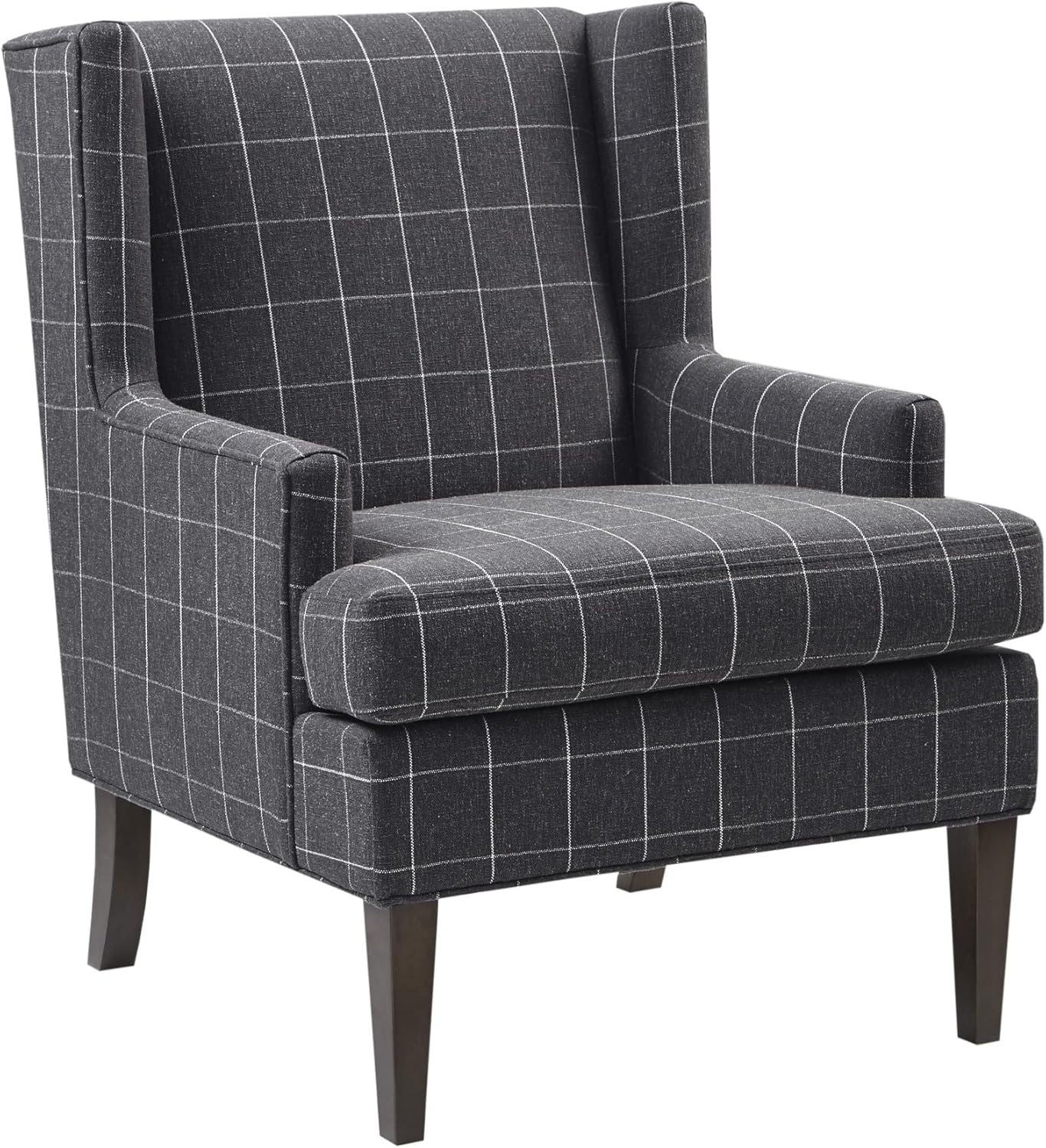 Martha Stewart Modern Accent Chair - Leisurely Comfort in Charcoal