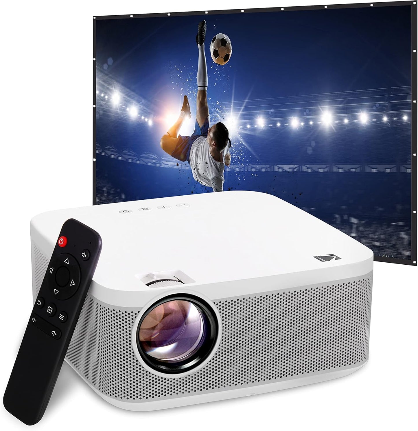 KODAK FLIK X10 Full HD Projector Kit | Portable Home Theater Bundle