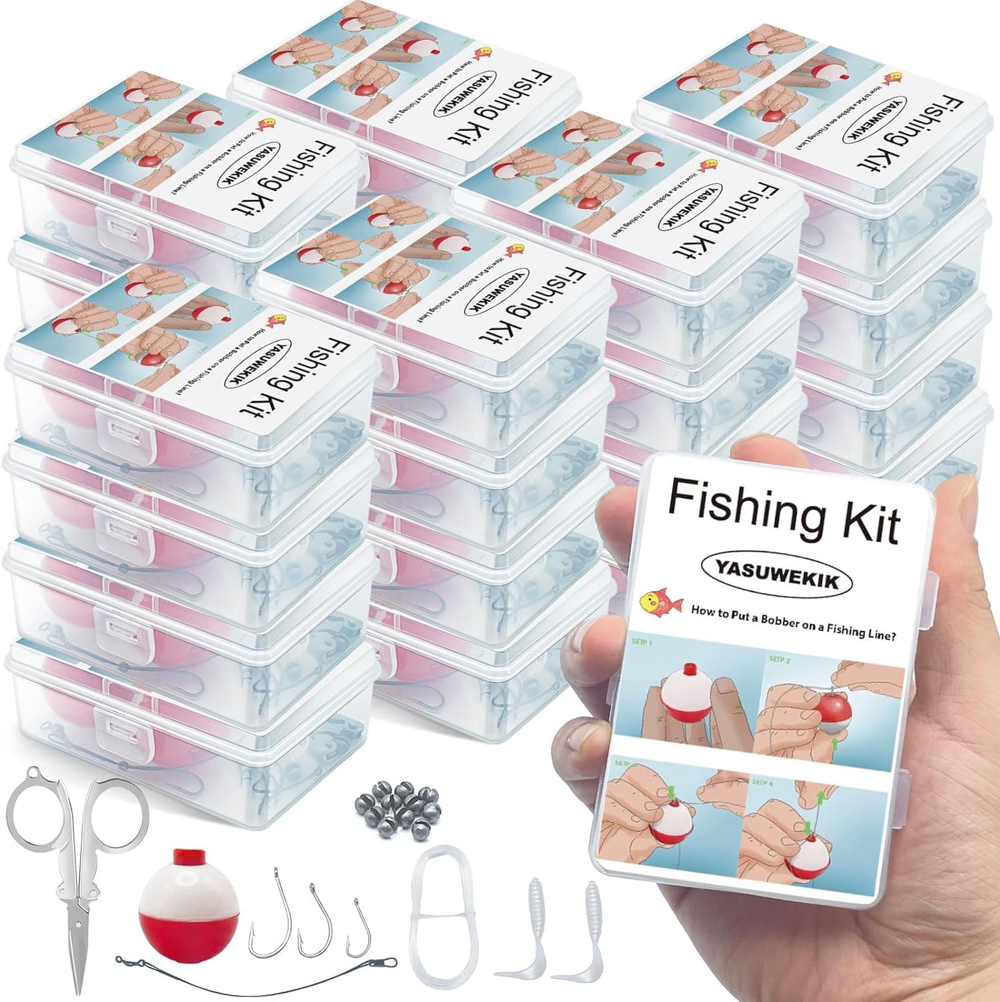 Mini Emergency Fishing Kit - Compact & Portable