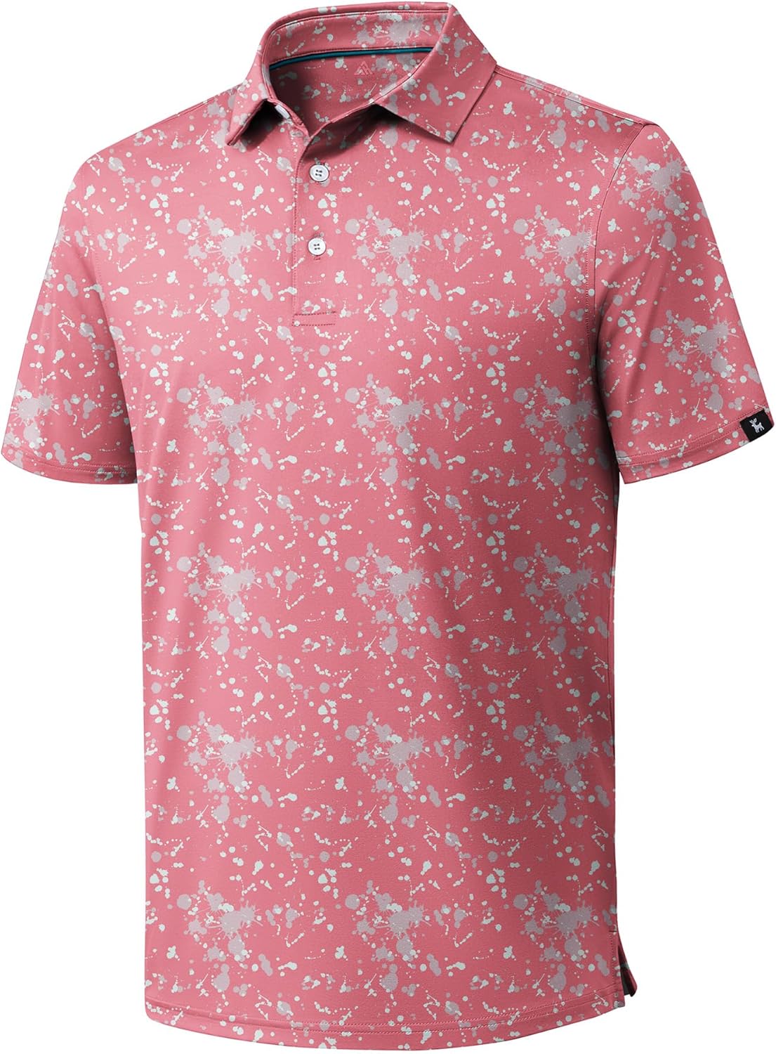 ZITY Golf Shirts for Men Short Sleeve Print Polo Shirt Review