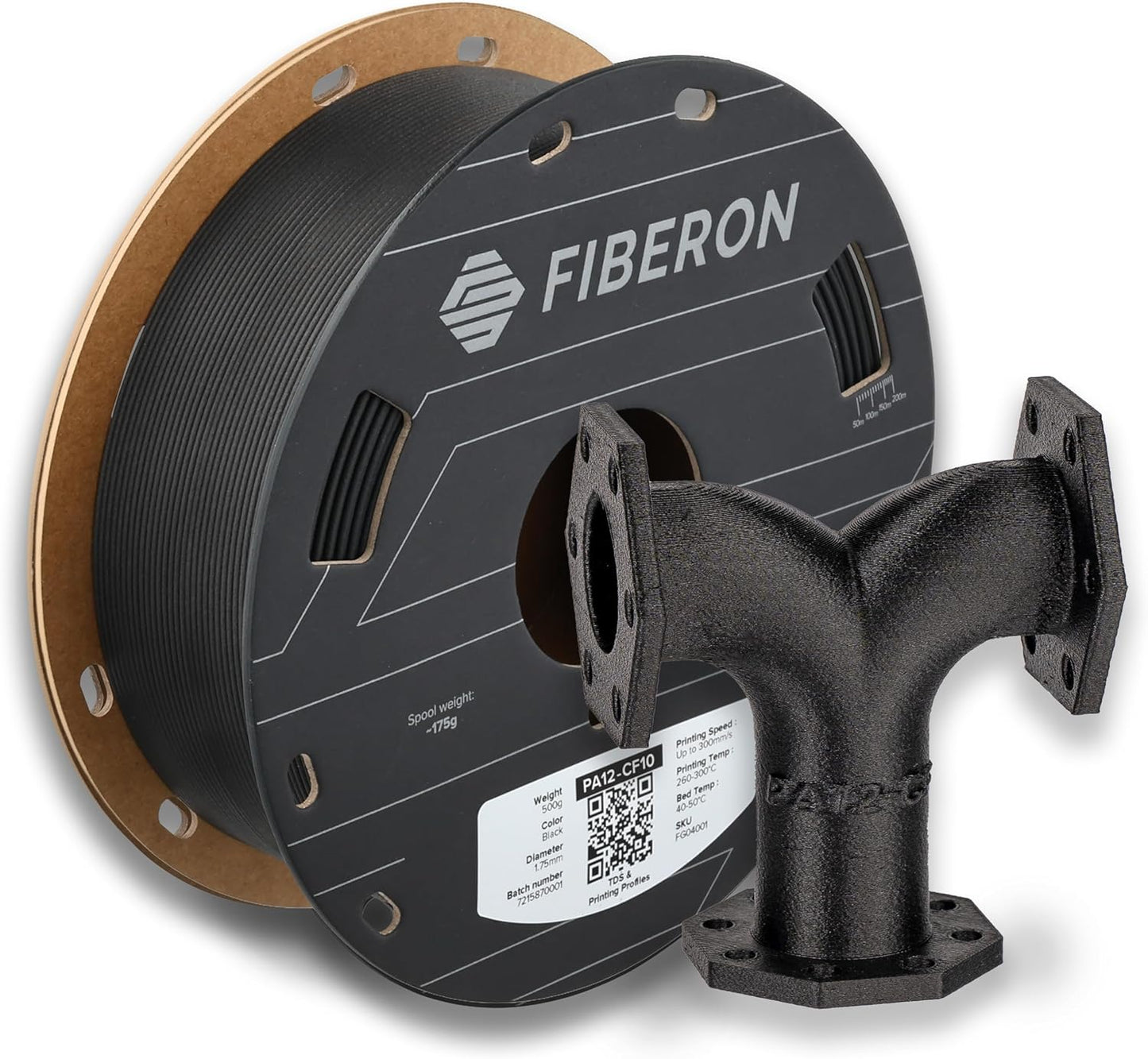 Polymaker Fiberon PA12-CF10 Nylon Filament for 3D Printing