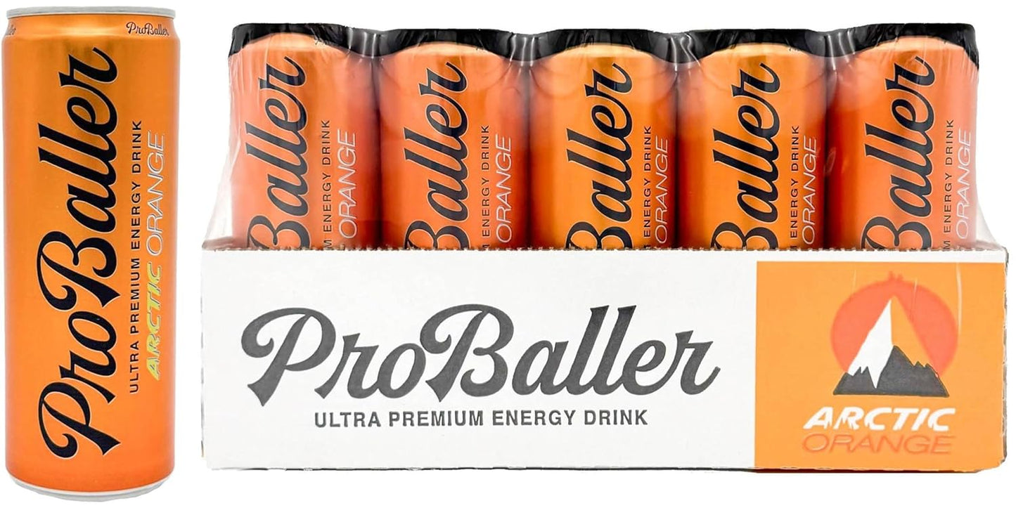 ProBaller Ultra Premium Energy Drink - Arctic Orange Flavor