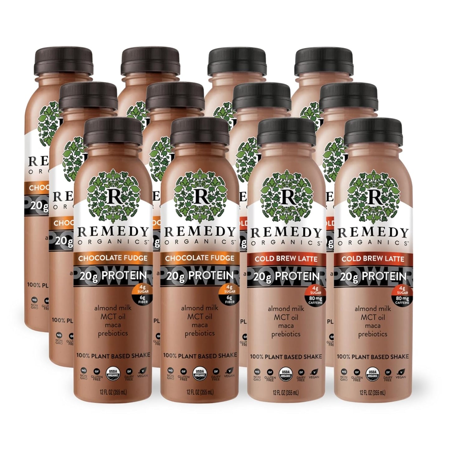 Remedy Organics Duo Decadence Power 12-Pack Protein Shakes