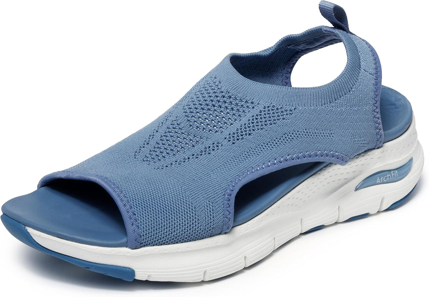 Skechers Women's Arch Fit-City Catch Knit Slip-On Sandals Review