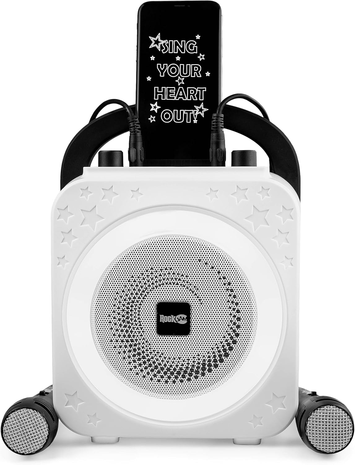 Portable Karaoke Fun: RockJam 10W Bluetooth Machine