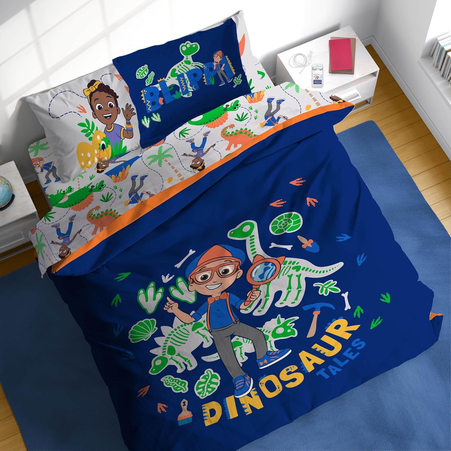 Sunny Side Up Kids Comforter Set with Sheets and Pillow Covers