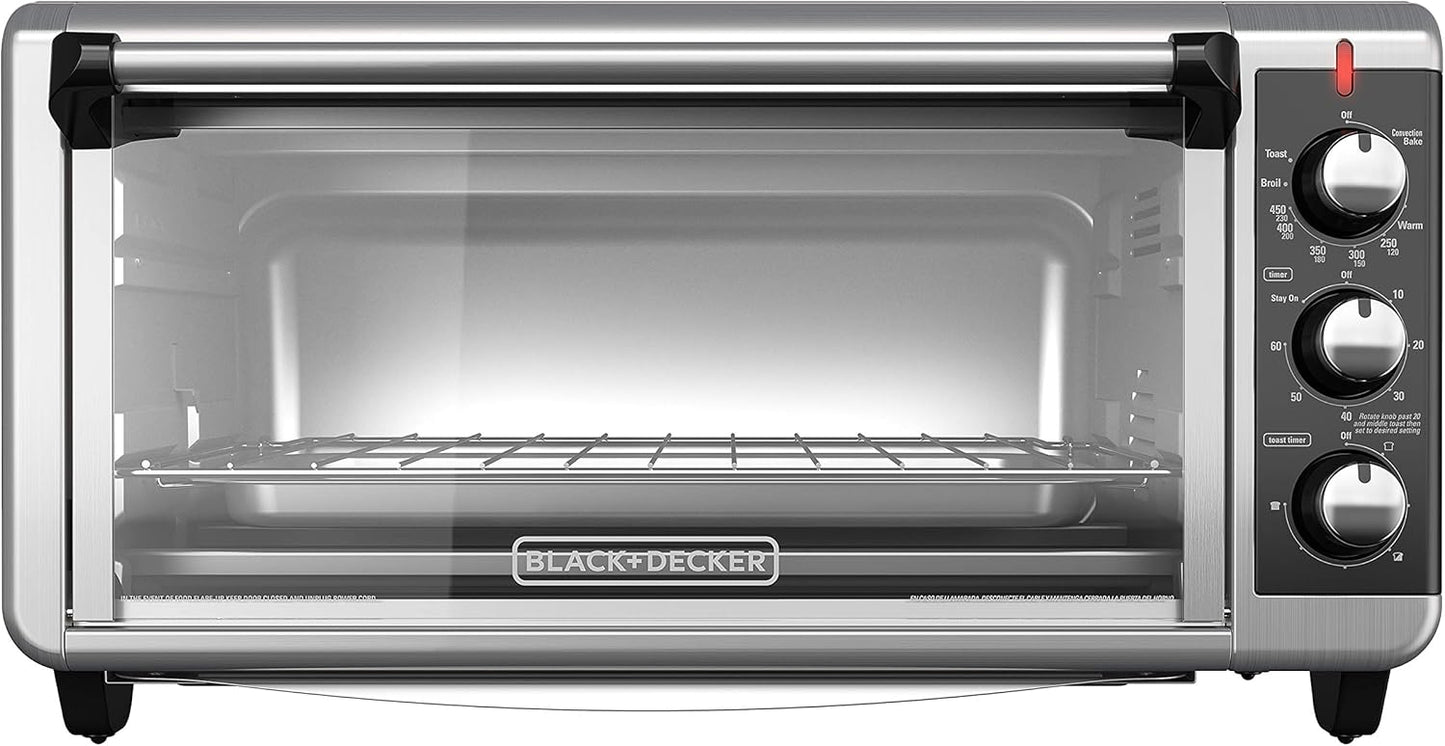 Extra Wide Convection Countertop Toaster Oven for Perfect Toast