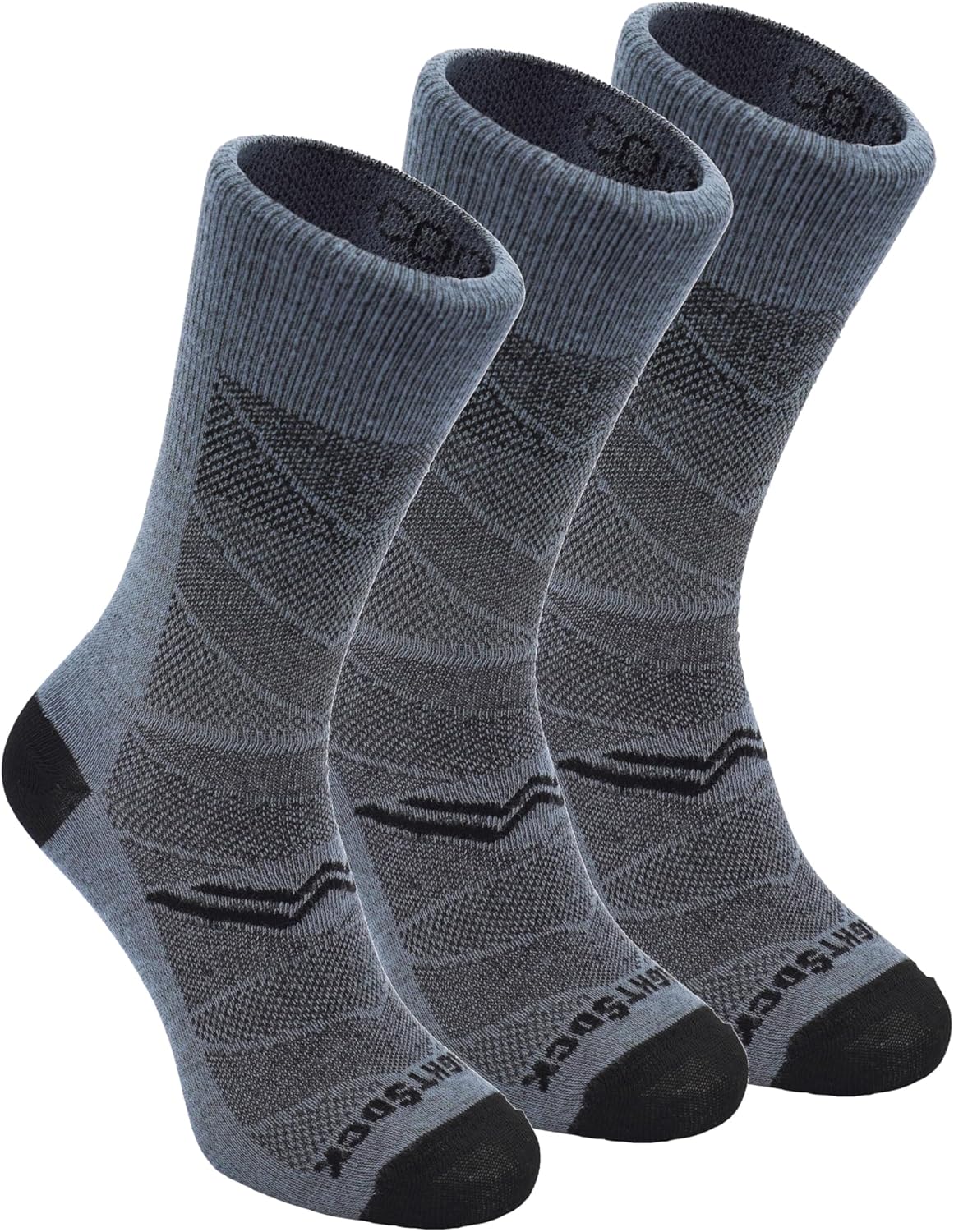 Wrightsock CoolMesh II Crew Running Socks for Ultimate Comfort