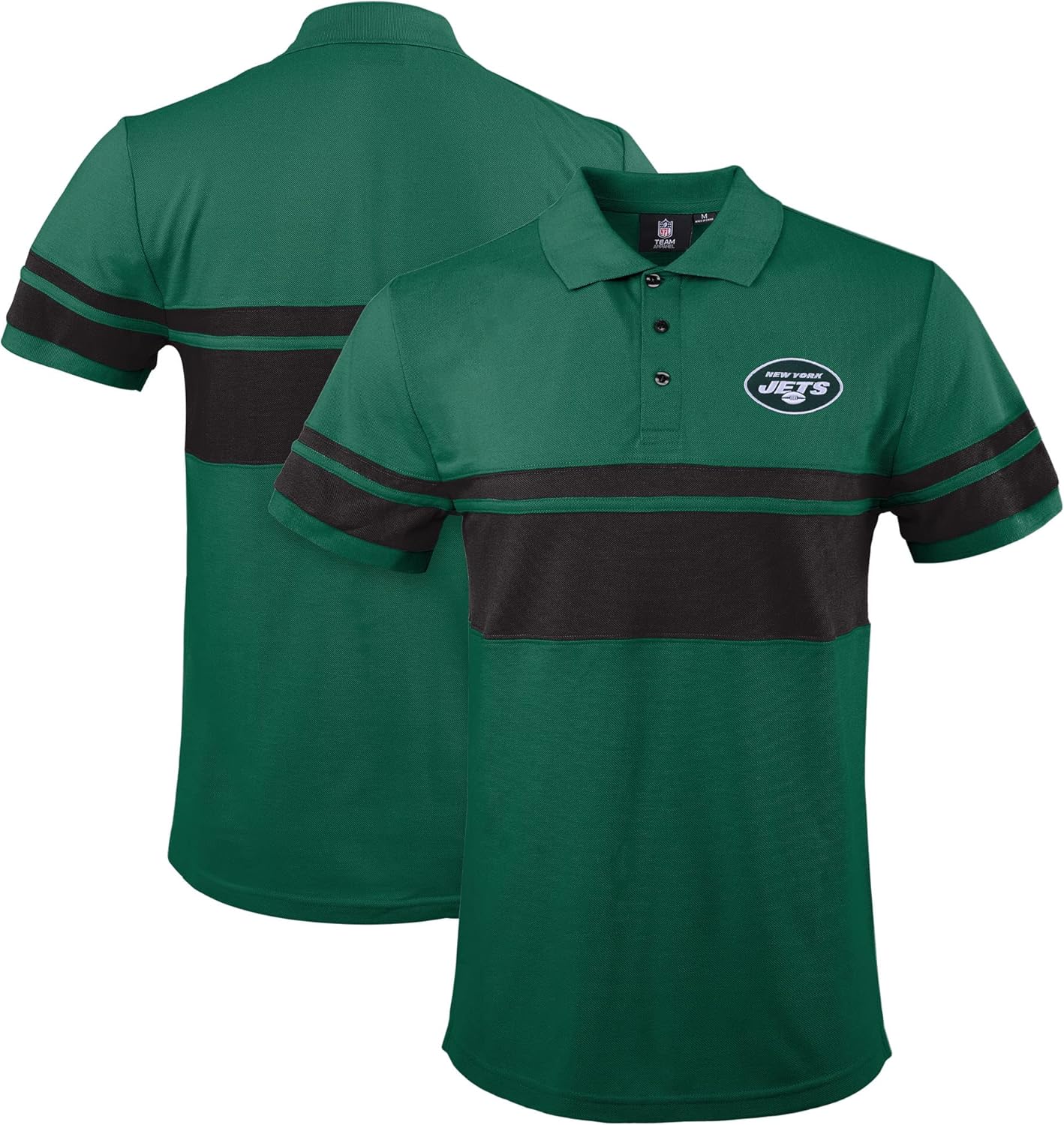 FOCO NFL Football Team Color Chest Stripe Men's Polo Shirt Review