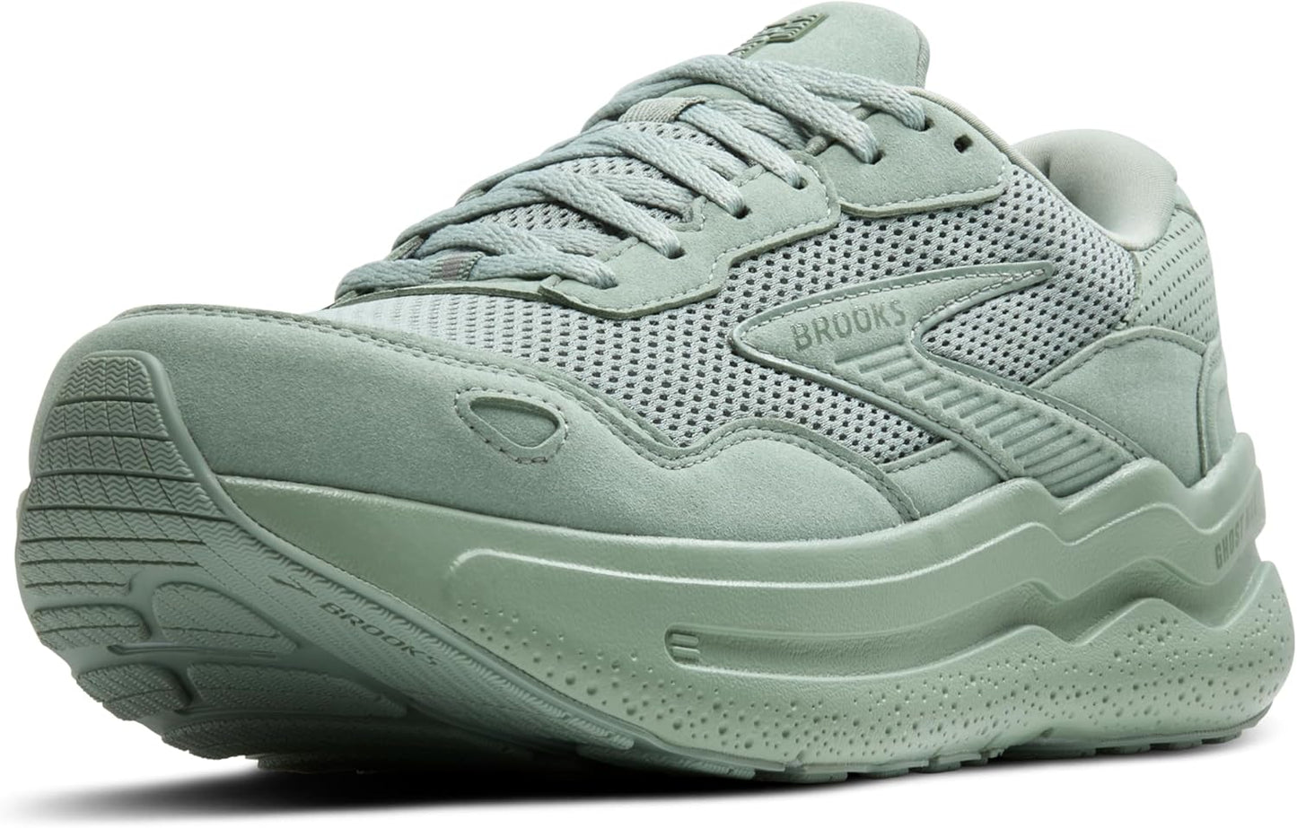 Brooks Ghost Max Suede/Leather Neutral Running & Walking Shoe