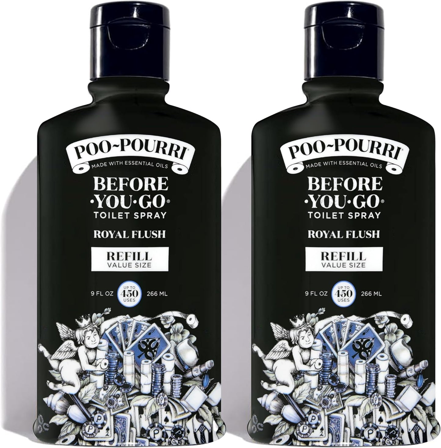 Poo-Pourri Before-You-Go Toilet Spray Refill for Freshness