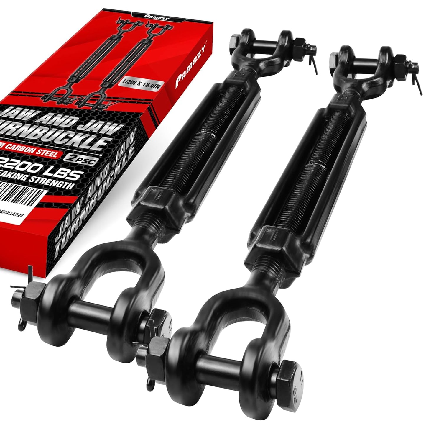 Heavy Duty Jaw and Jaw Turnbuckle for Reliable Tensioning