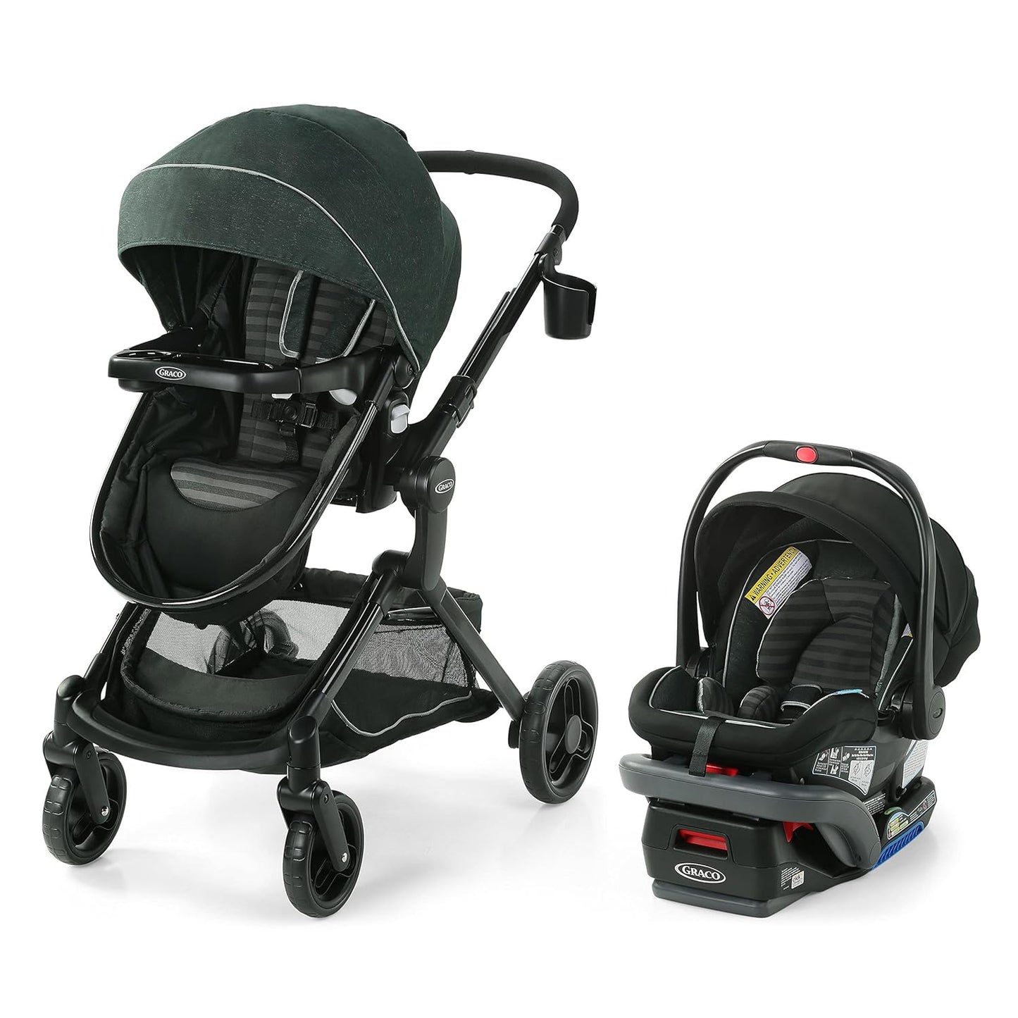 Graco Modes Nest DLX Travel System: 3-in-1 Modular Stroller