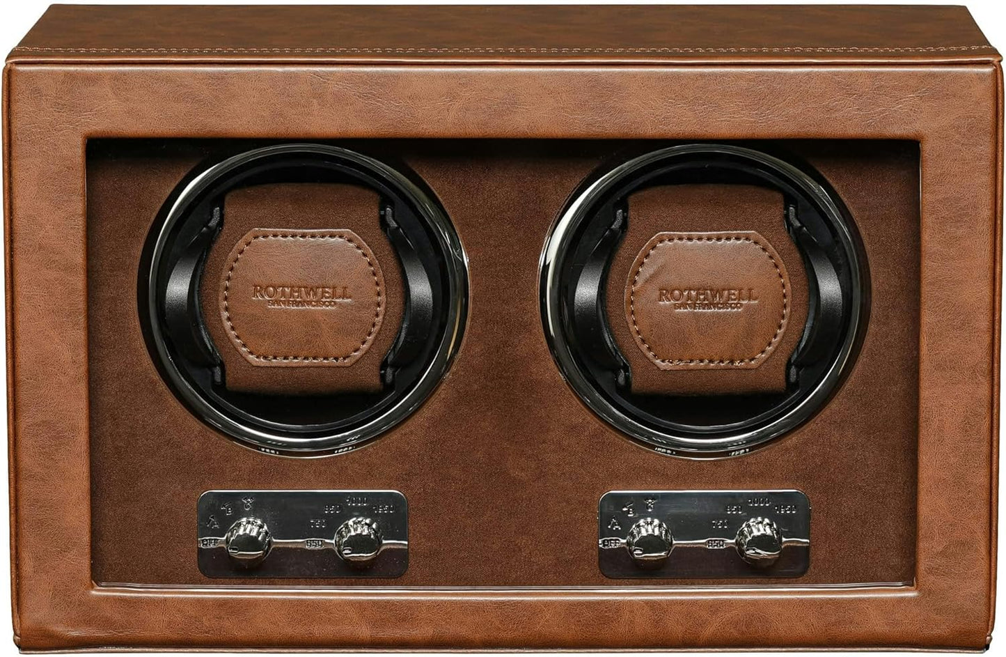 ROTHWELL Dual Watch Winder - Silent, Multi-Speed Rotation