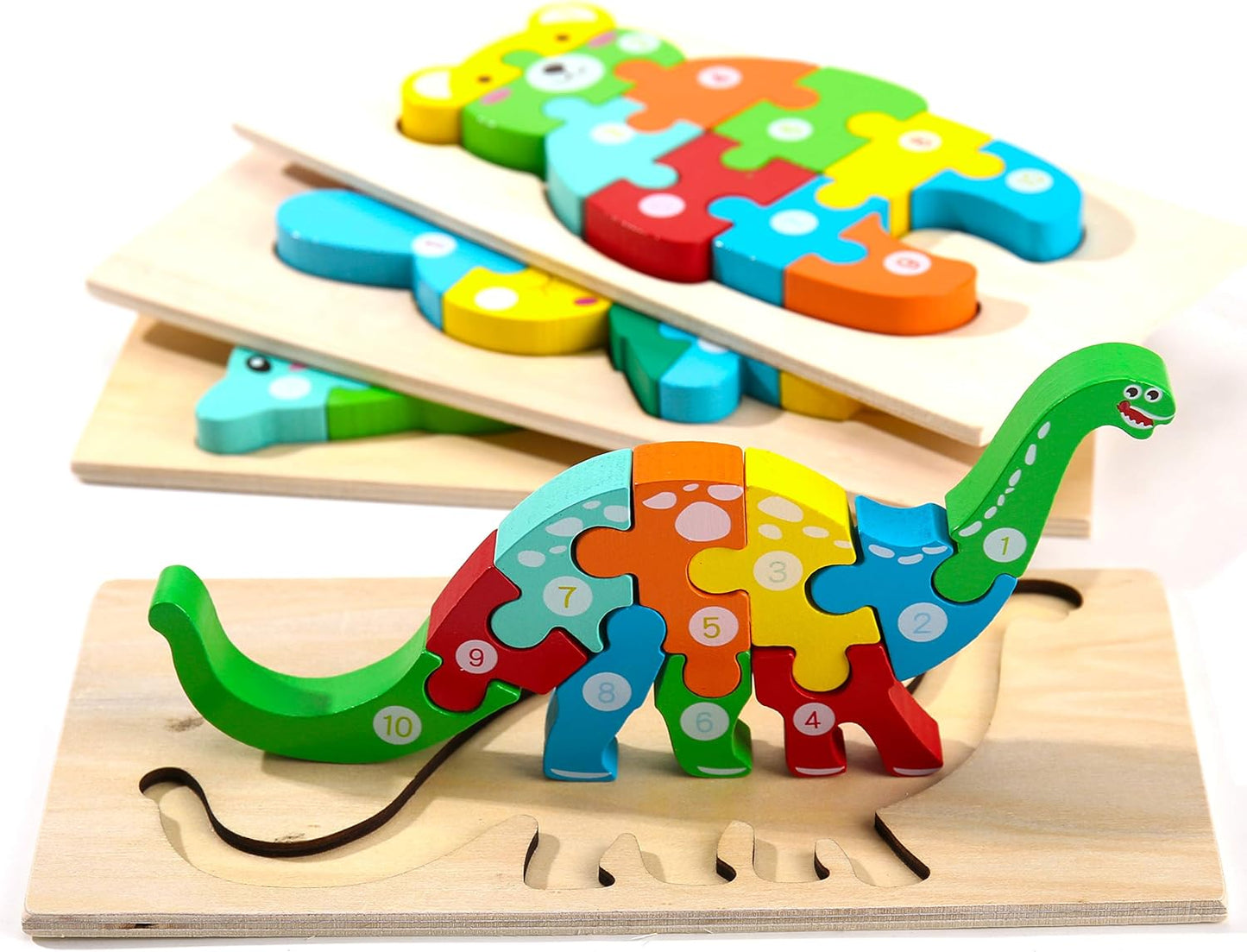 Montessori Animal Toddler Puzzle Set