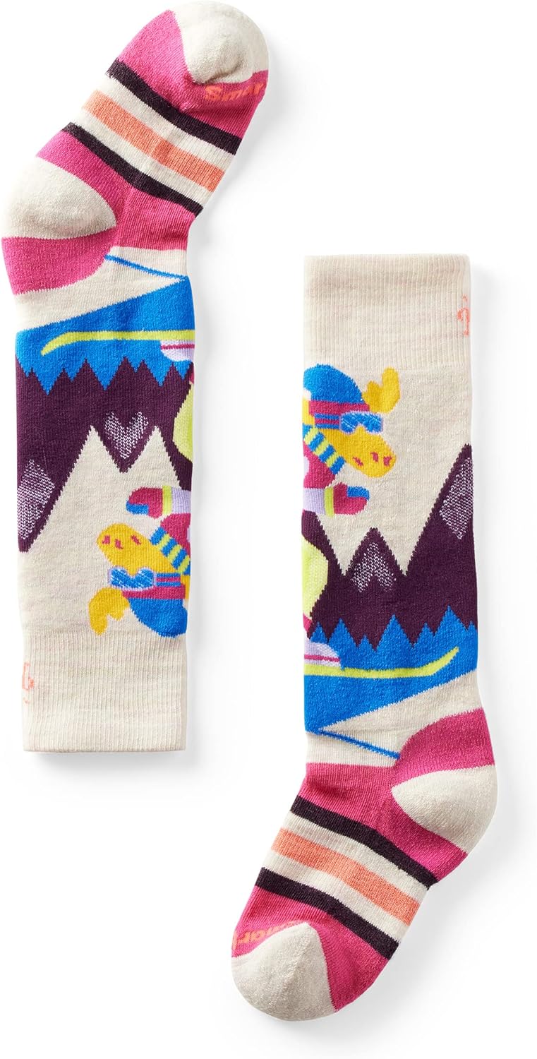 Cozy Kids' Merino Wool Moose Socks by SMARTWOOL