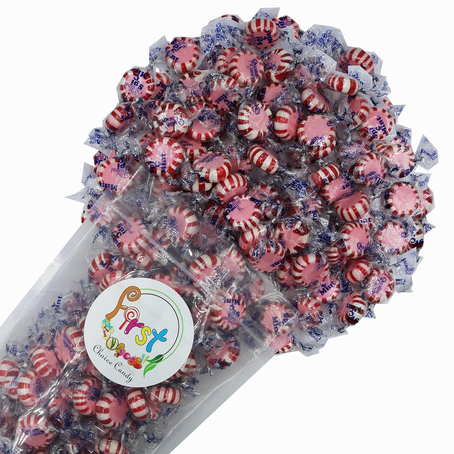 Starlight Mint Hard Candy Discs for Nostalgic Sweet Treats