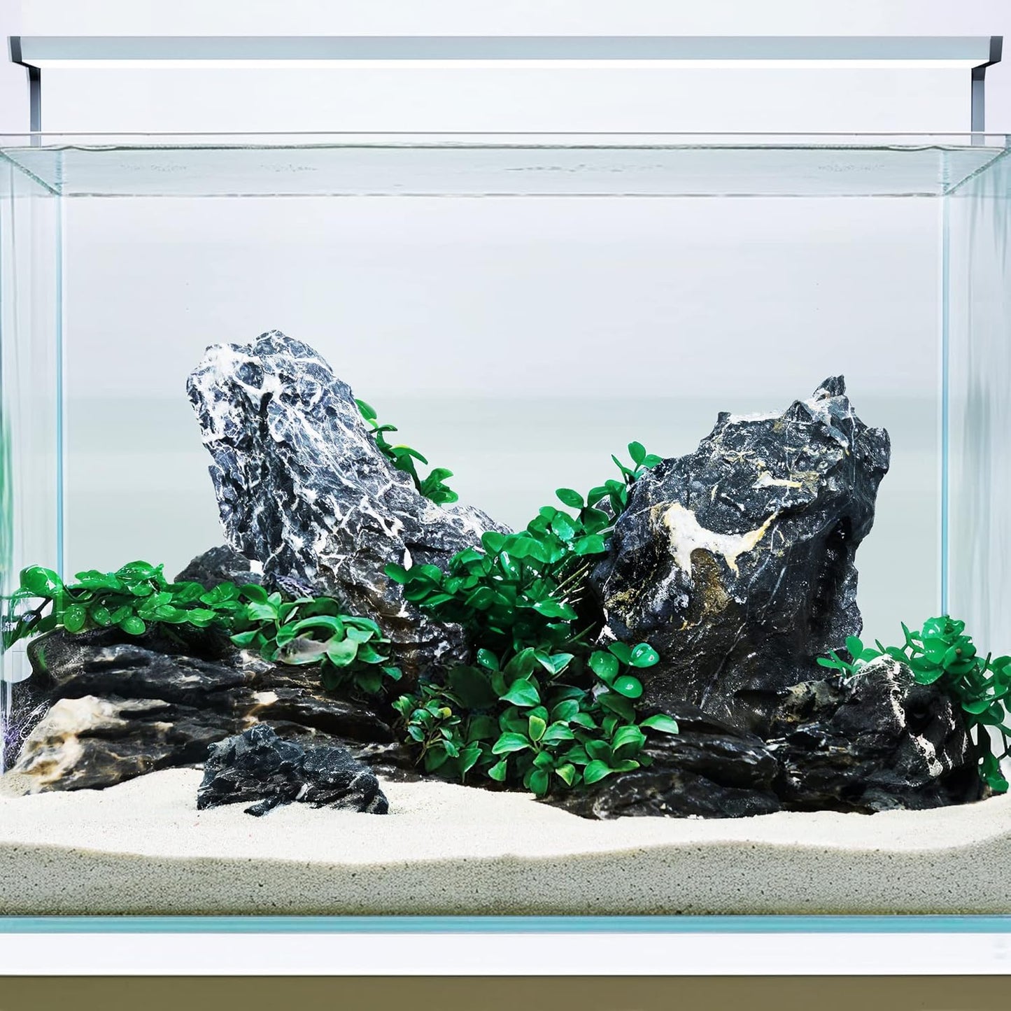 Natural Dark Seiryu Stones for Aquariums and Terrariums