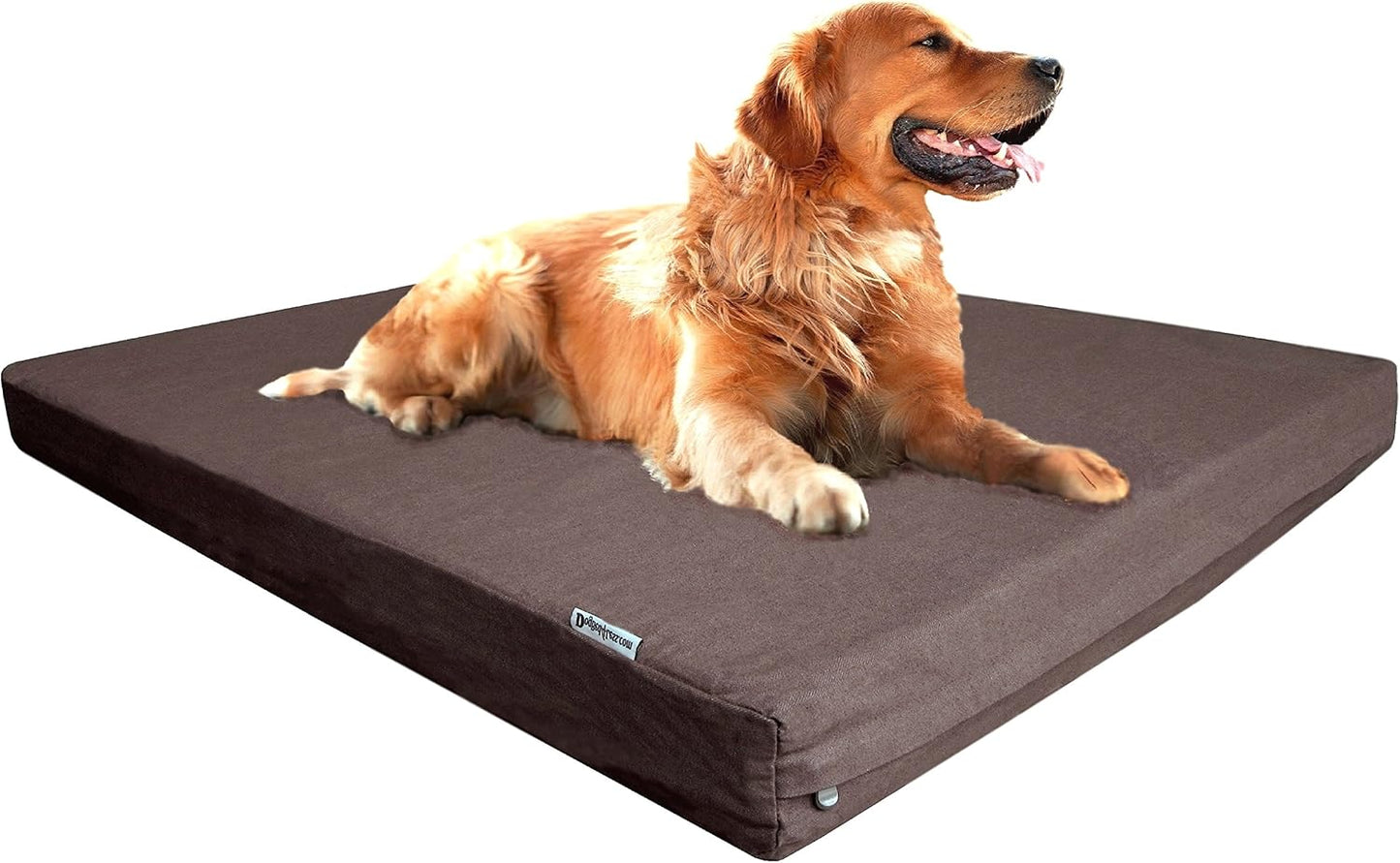 Dogbed4less Extra Large Orthopedic Waterproof Dog Bed for Dogs