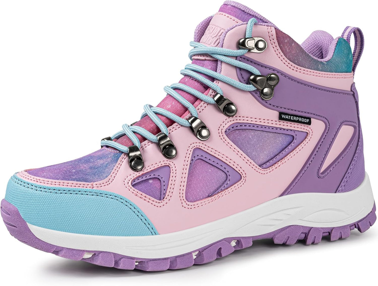 Durable Quick Lace Girls Hiking Boots