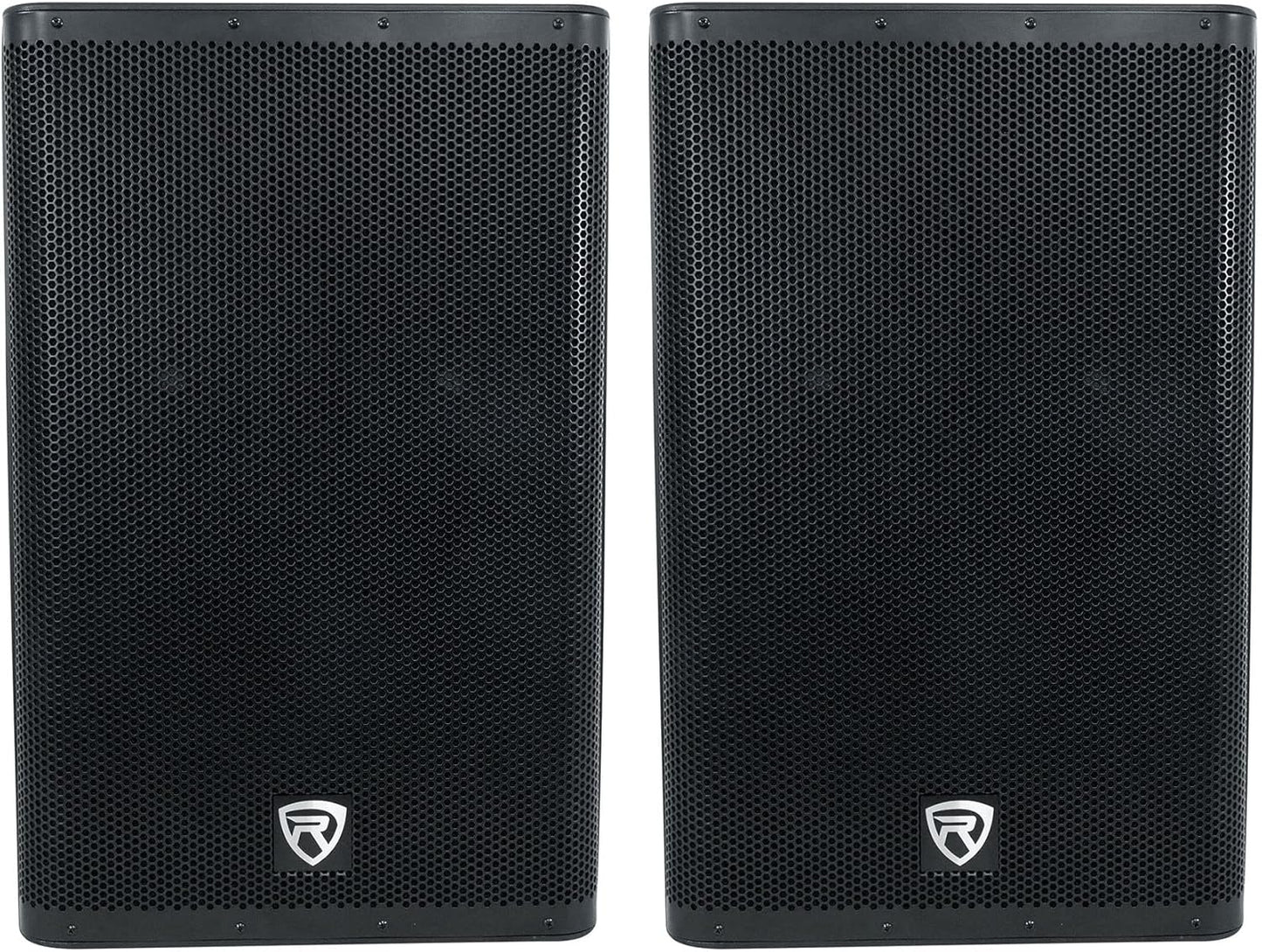 Rockville DX15 15-in Powered Active DJ PA Speakers for Events