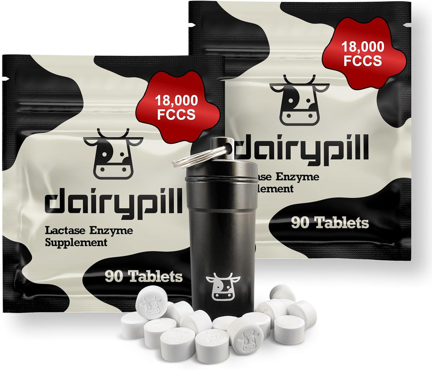 DairyPill Lactase Enzyme Supplements for Easy Digestion