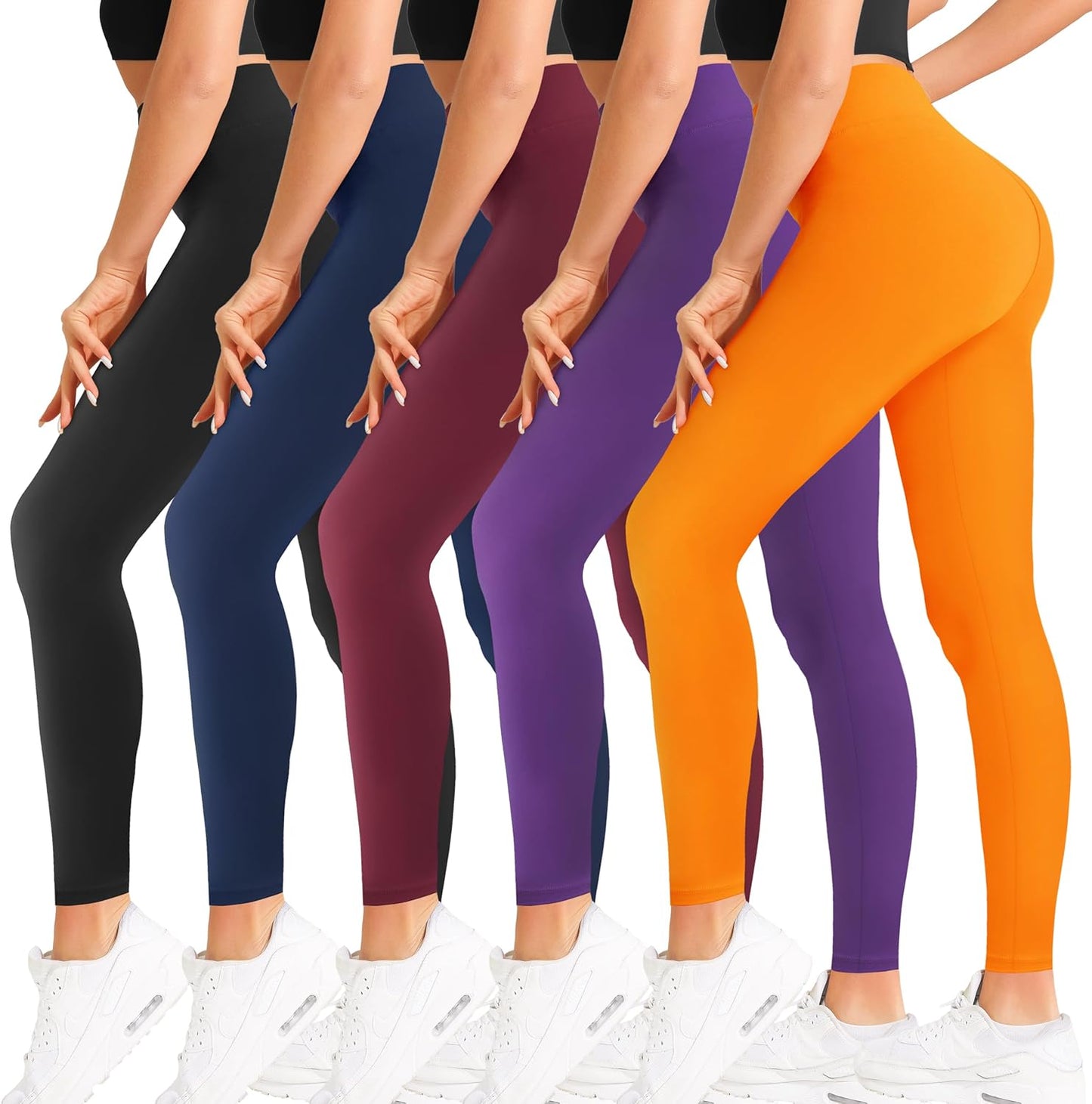 Natural Feelings High Waisted Leggings for Women - Ultra Soft