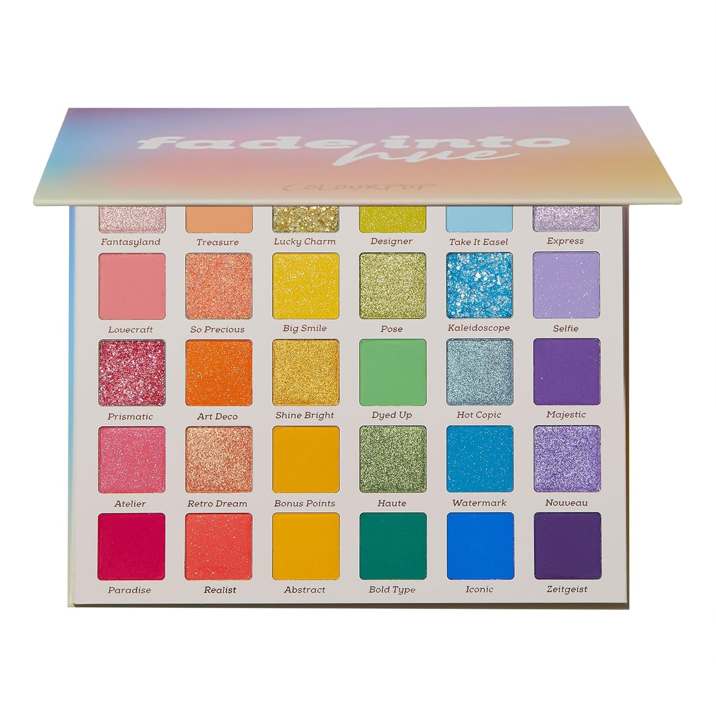 Colourpop Fade Into Hue Eyeshadow Palette for Vibrant Looks