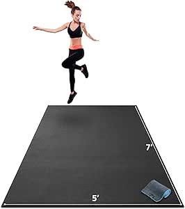 Gorilla Mats Premium Large Exercise Mat for Home Gym Flooring